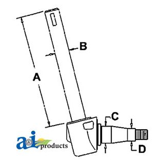 519390M91 - Spindle (RH)
