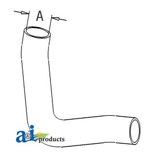 519437M1 - Radiator Hose, Bottom