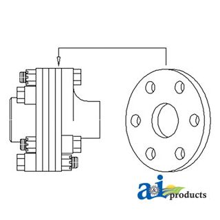 51A2105 - Torsion Disc, 6" O.D.