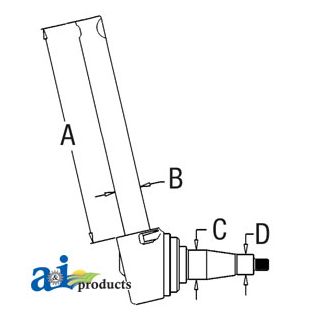 522545M91 - Spindle (RH)