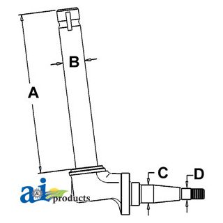527292R92 - Spindle (RH/LH)
