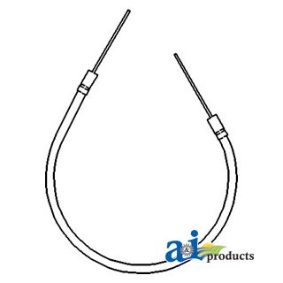 529001R1 - Cable, Fuel Stop/ Shutoff