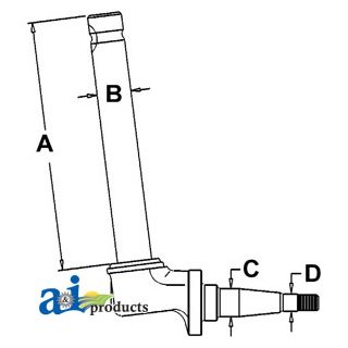 534288R91 - Spindle (RH/LH)