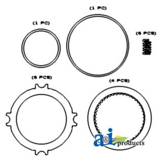 534934R92 - PTO Clutch Kit