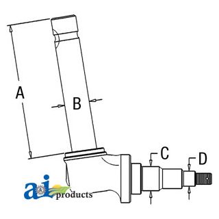 536061R2 - Spindle (RH/LH)