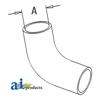 544080M1 - Radiator Hose, Bottom