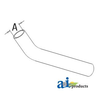 544313M1 - Radiator Hose, Bottom