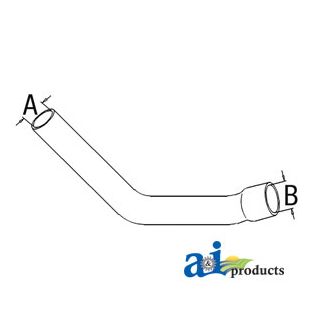 548216R1 - Radiator Hose, Upper