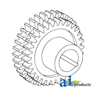 56417DA - Gear, 3rd & 4th Speed
