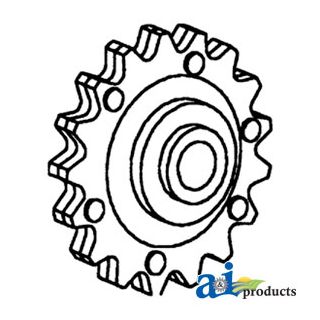 565442R91 - Sprocket, Idler