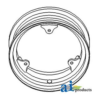 57095D - Rim, Front Wheel (Adjustable)