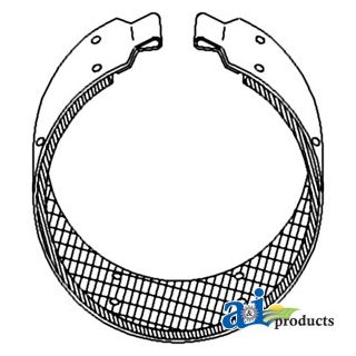 58344DCX - Brake Band w/ Lining