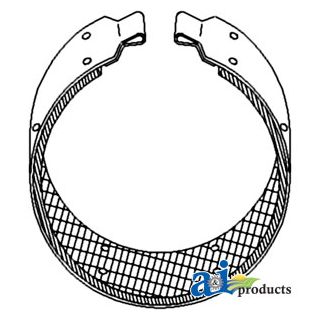 58345DCX - Brake Band w/ Lining