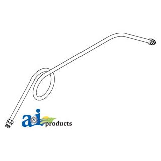 58367DAX - Fuel Line, Tank To Strainer