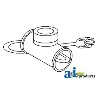 5B125 - Heater, Radiator Hose, Lower