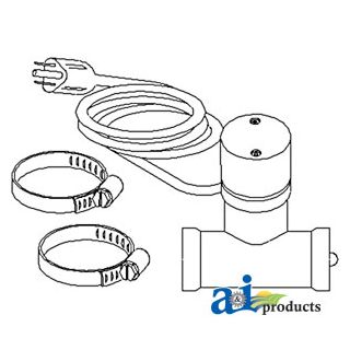 5B17 - Heater, Radiator Hose, Lower