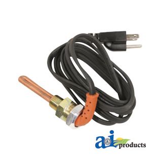 5B355 - Heater, Engine Frost Plug, 3/8" NPT; 400 Watt