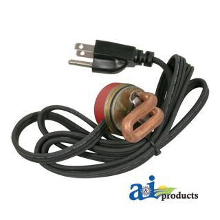 5B605 - Frost Plug Heater, 1 1/2" Butterfly; 600 Watt