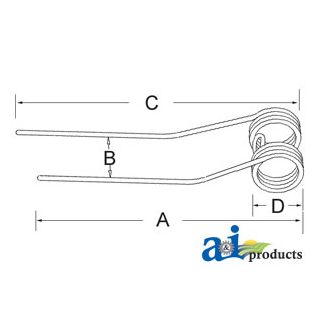 600038 - Tedder Tooth, Red (RH)