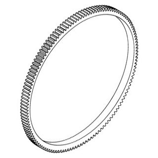 60883H - Ring Gear, Flywheel