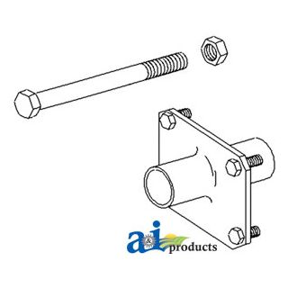 60990BH - Hub, 4 Bolt on 5" Circle, w/o Bushings