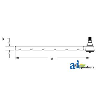 65077C91 - Tie Rod, Long