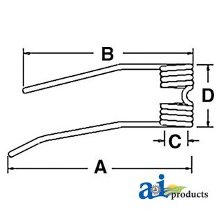 66231000 - Tedder Tooth