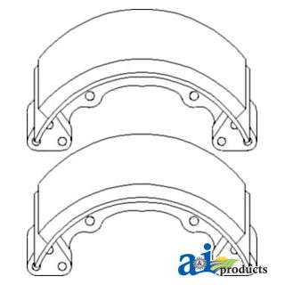 66385-22390 - Brake Shoe Set