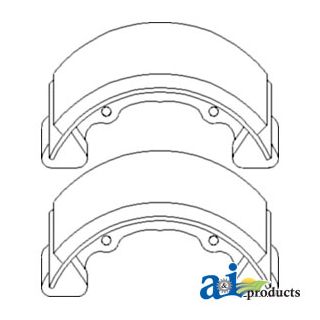 66905-22390 - Brake Shoe Set of Two