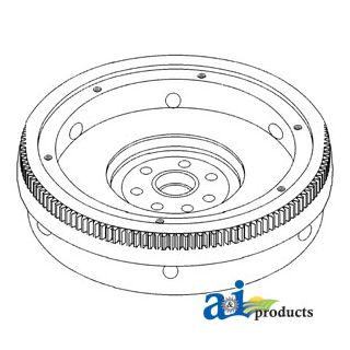 672211C91 - Flywheel w/ 341604R1 Ring Gear