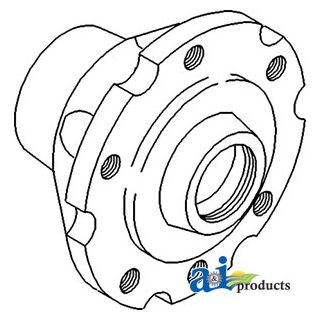 674381M92 - Hub, Front Wheel