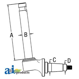 67535C91 - Spindle (RH/LH)