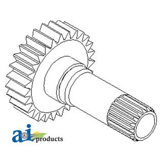 67596C91 - Shaft & Gear, Internal PTO