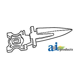 679837M1 - Mower Guard, Single Prong