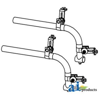 6A216 - Bracket Set, Fender Mount (40 Or 48)