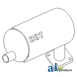 6C090-58400 - Muffler