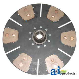 70011175 - Trans Disc: 11", cerametallic, 6-button, rigid