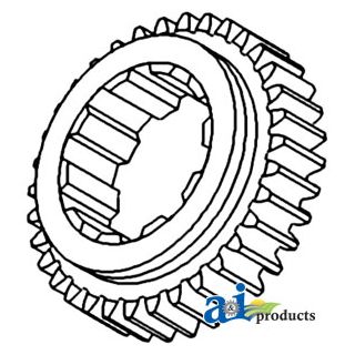 70232532 - Gear, 1st & 2nd Mainshaft
