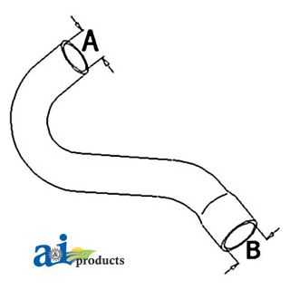 70260326 - Radiator Hose, Lower