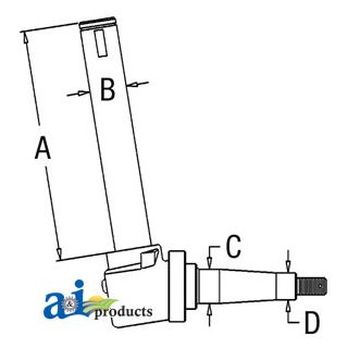 70261052 - Spindle (RH/LH)