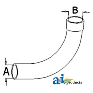 70262102 - Radiator Hose, Upper