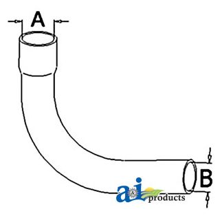 70276094 - Radiator Hose, Upper