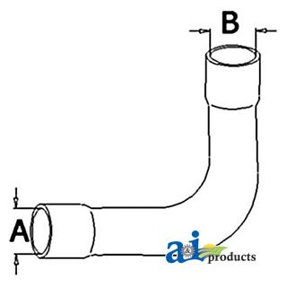 70276095 - Radiator Hose, Upper