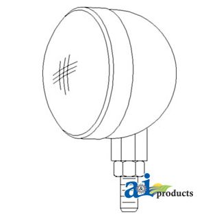 70276912 - Headlamp Assembly (6 Volt)