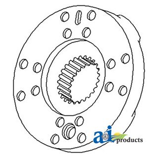 70277327 - Brake Plate Assembly w/ Lining