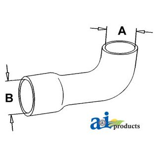 704289R2 - Radiator Hose, Upper