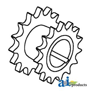 70595642 - Sprocket, Upper Unit Drive