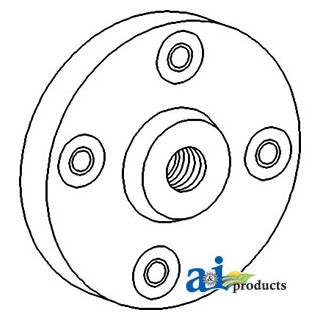 708639M91 - Adapter Plate, Hydraulic Pump