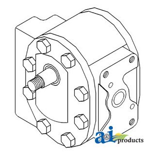 70932C91 - Pump, Main Hitch (15 GPM)