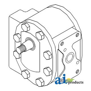 70933C91 - Pump, Hyd Main Hitch (12 GPM)